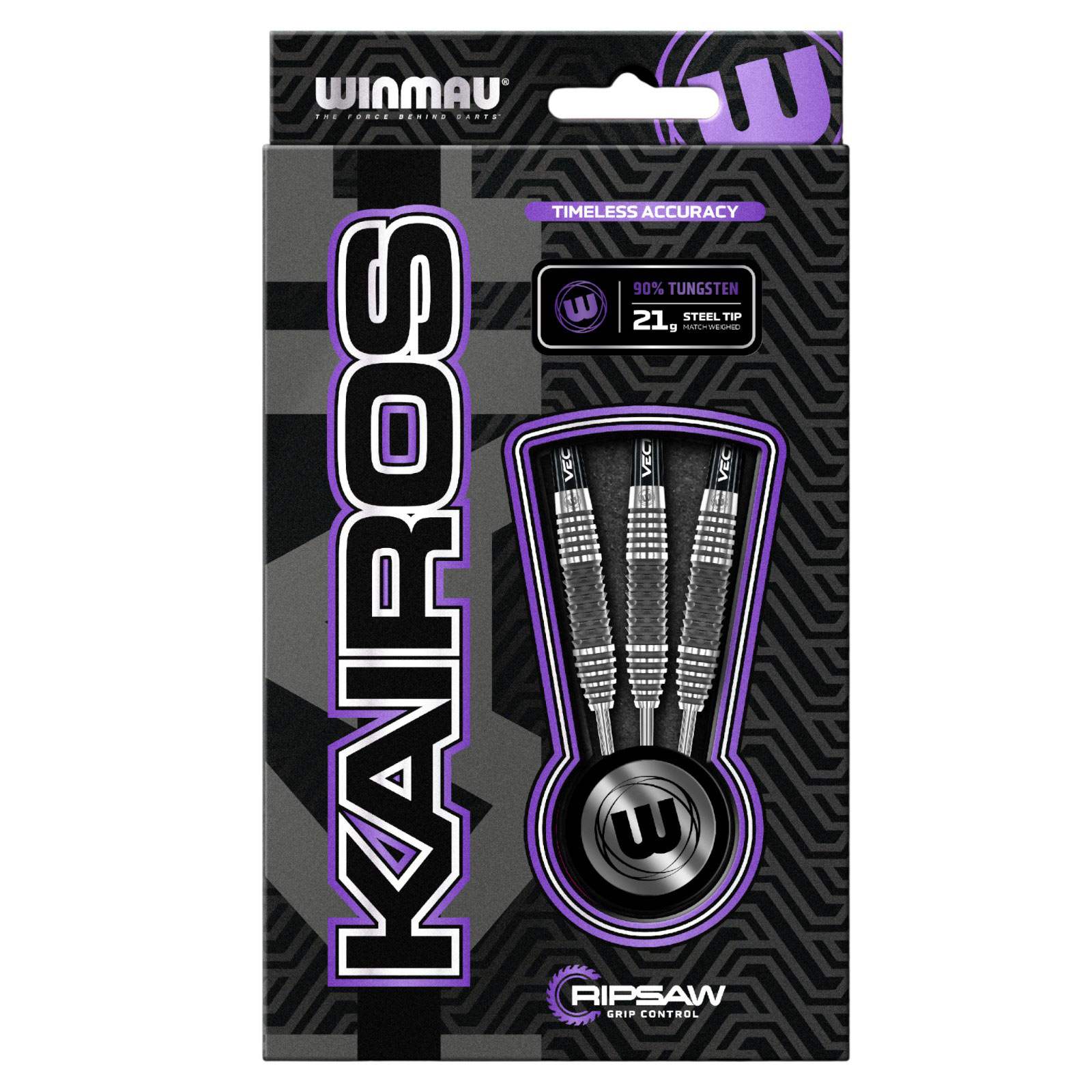 Winmau Kairos 21g 90% Tungsten Steel-Tip Darts - Image 4