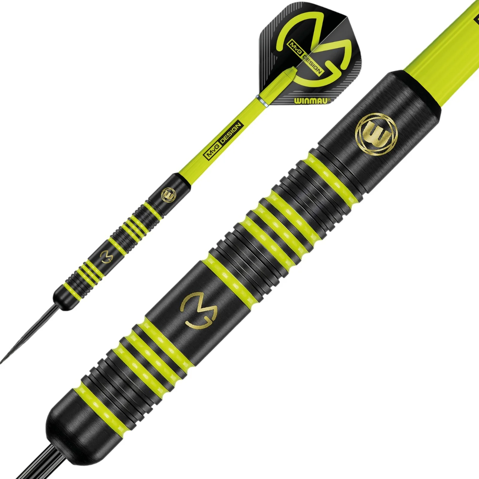 Winmau MVG Ambition 24G Brass Steel Tip Darts - Image 2