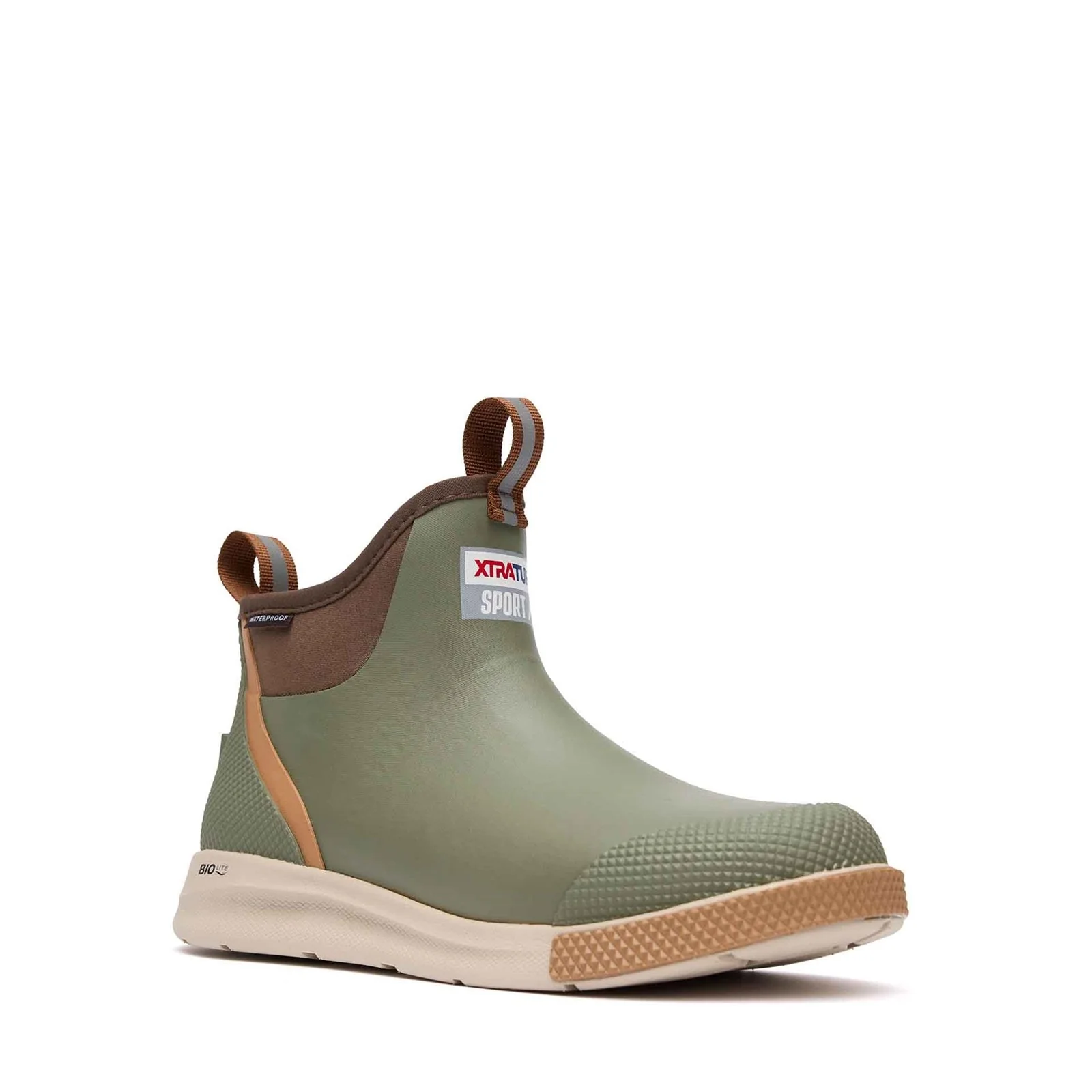 Xtratuf Mens Ankle Deck Boot Sport Olive - Image 6