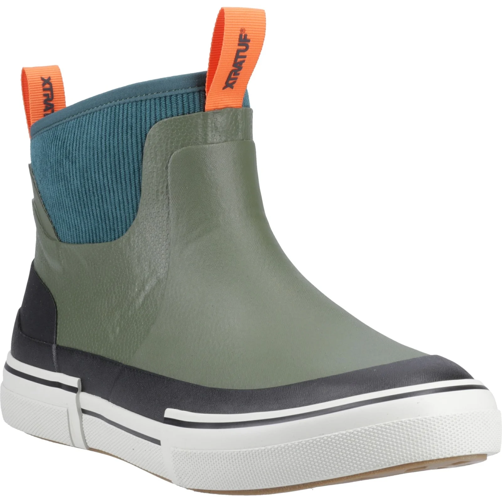 Xtratuf Mens Out of the Ordinary Ankle Deck Boot Green - Image 5