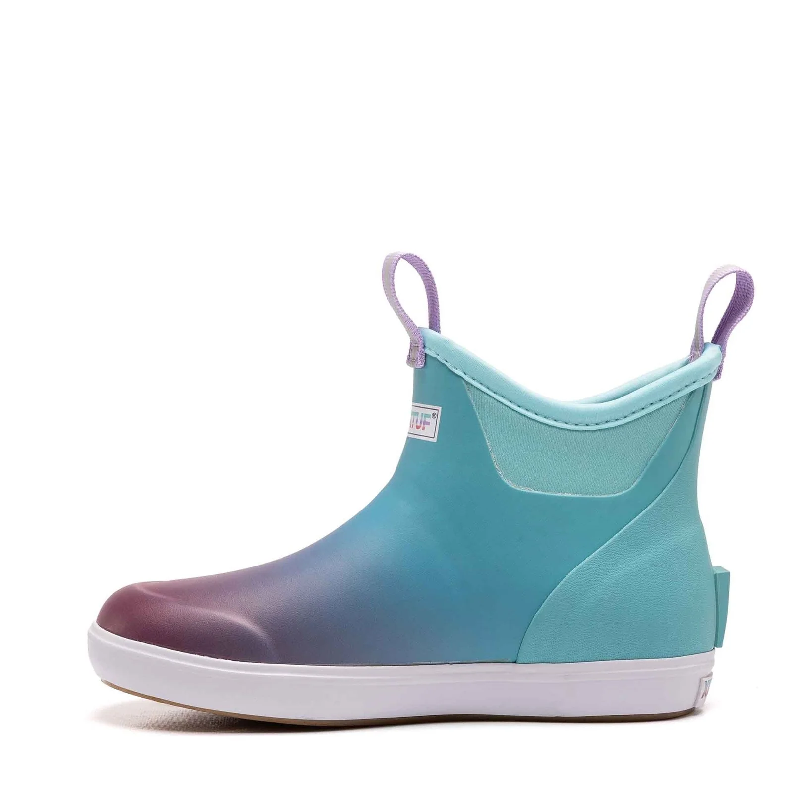 Xtratuf Womens Ankle Deck Boot Blue Aurora - Image 2