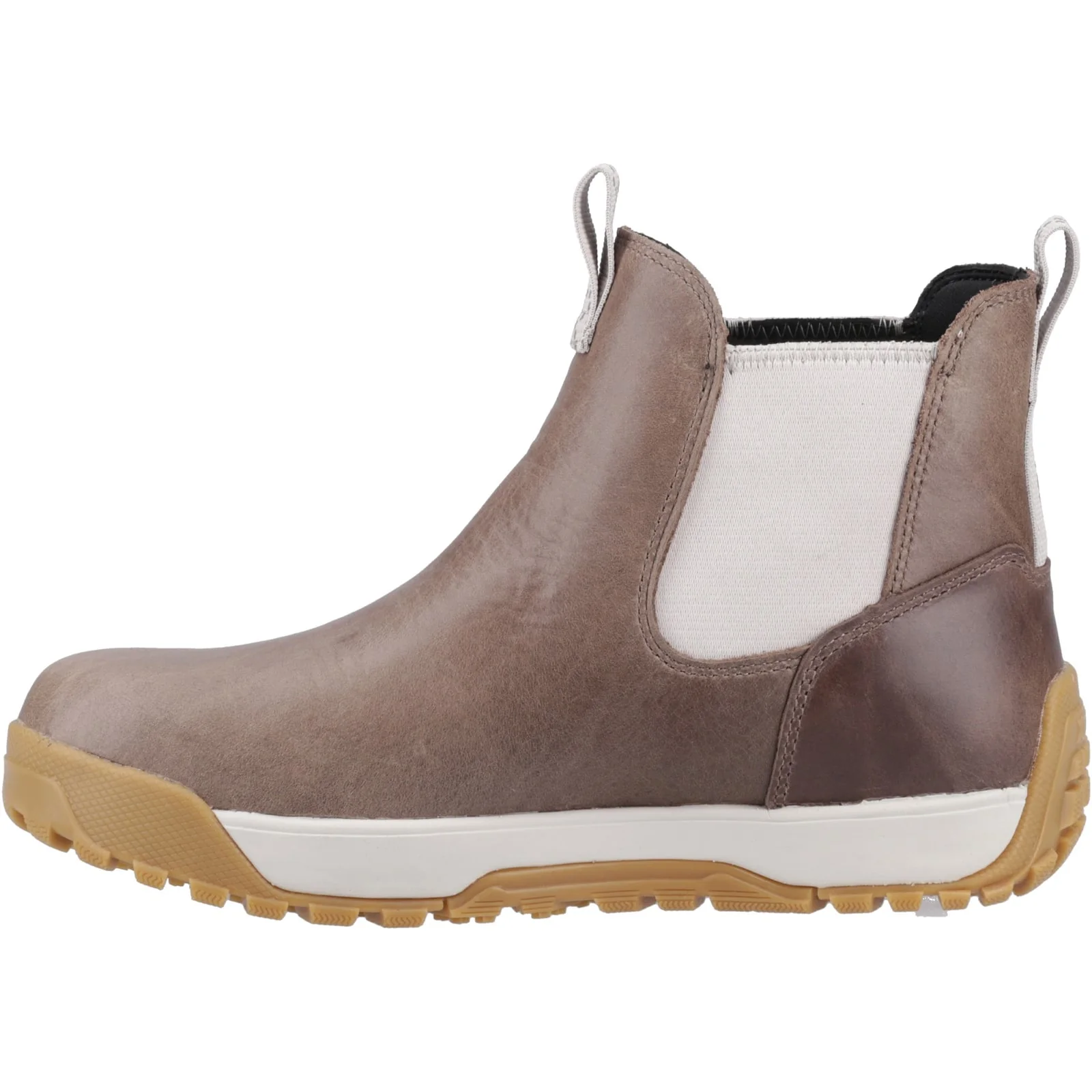 Xtratuf Womens Ankle Deck Boot Leather Stone - Image 2