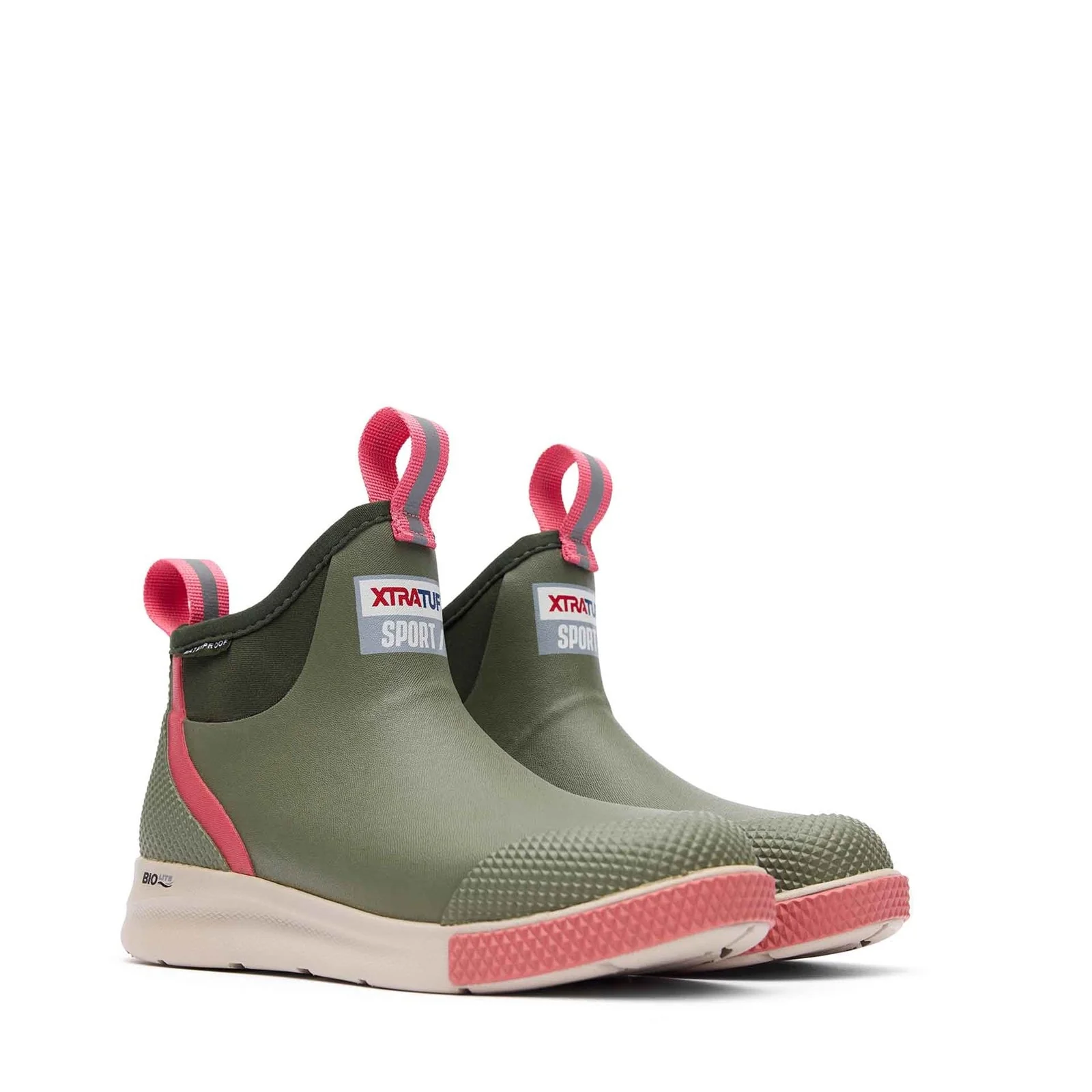 Xtratuf Womens Ankle Deck Boot Sport Olive - Image 5