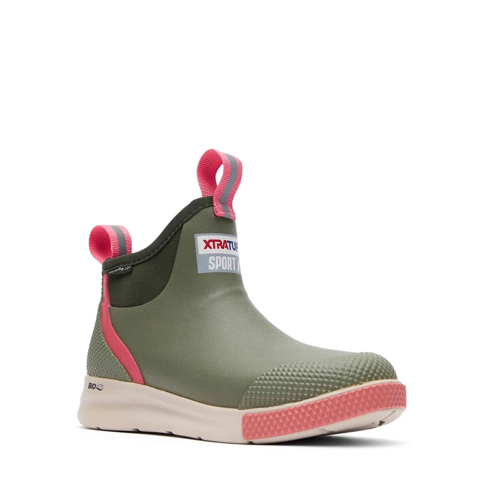 Xtratuf Womens Ankle Deck Boot Sport Olive - Image 6