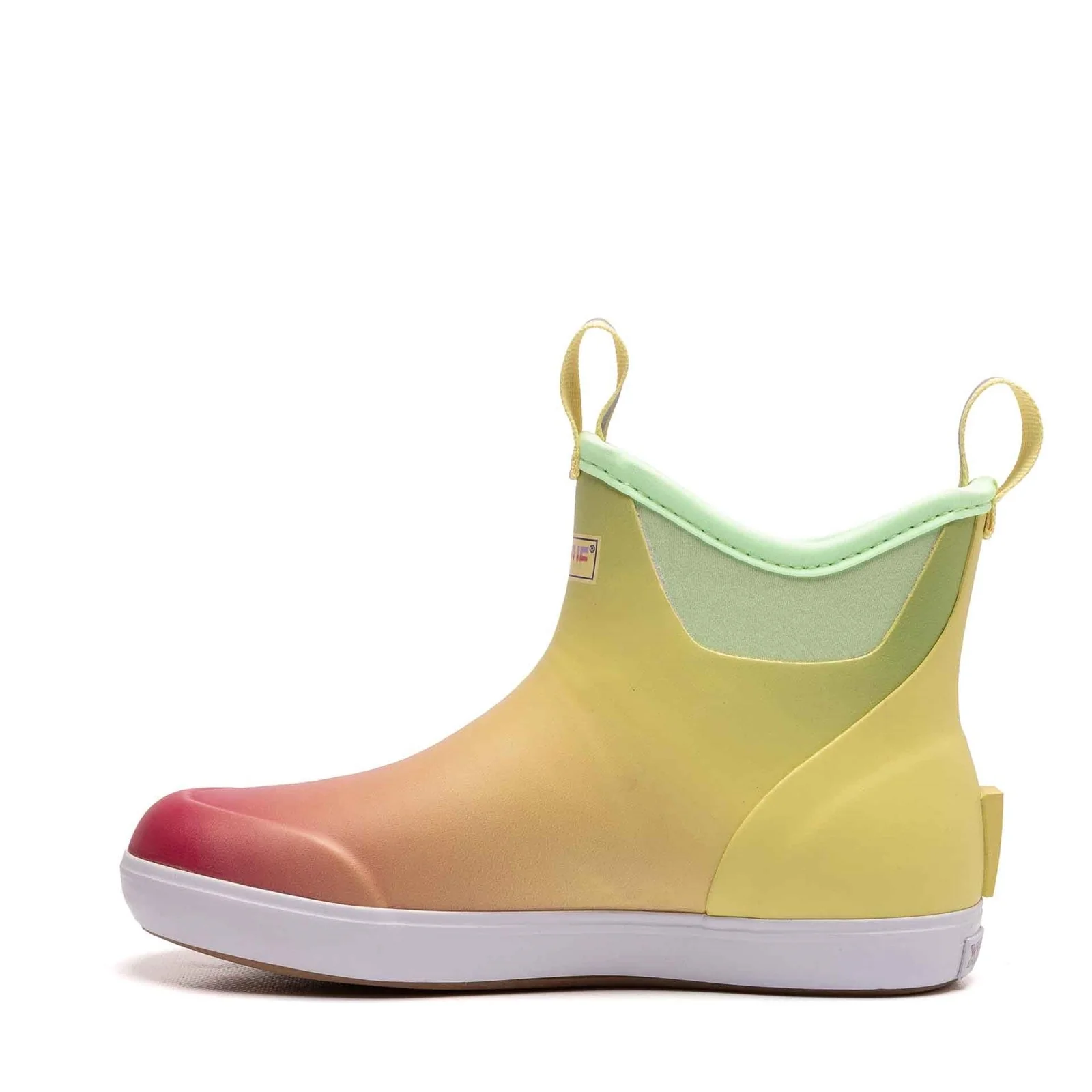 Xtratuf Womens Ankle Deck Boot Yellow Aurora - Image 2