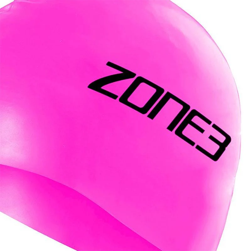 ZONE3 Silicone Swimming Cap - Image 2