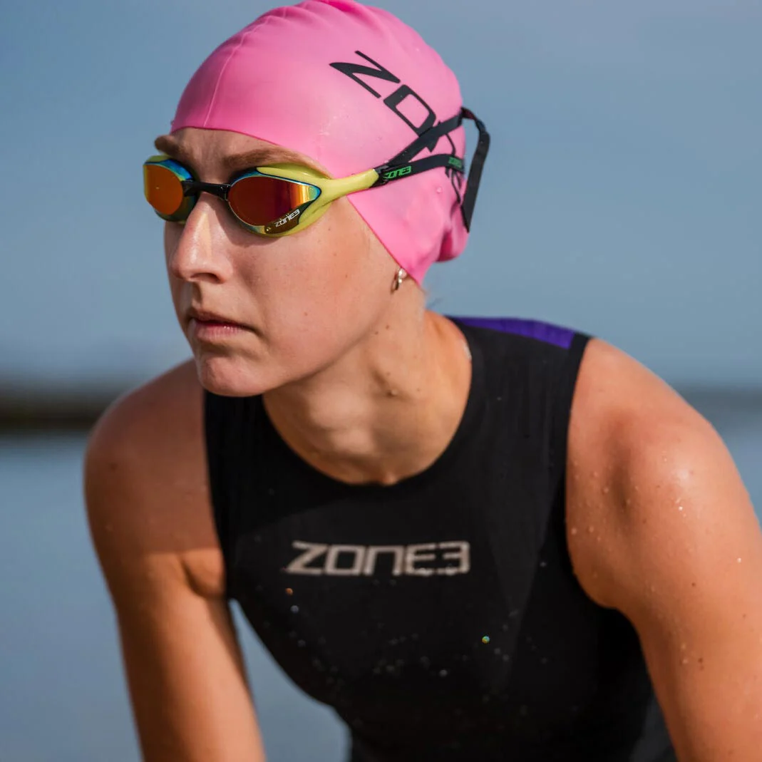 ZONE3 Silicone Swimming Cap - Image 3